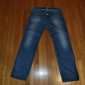 7 for all mankind blue jeans
